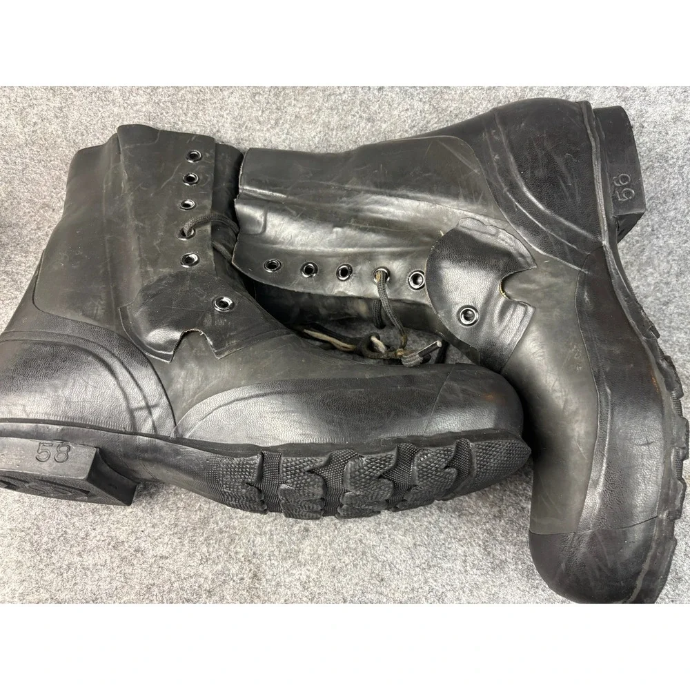 Bata Mickey Mouse Boots Mens 15N Cold Weather Military Rubber Vapor Barrier